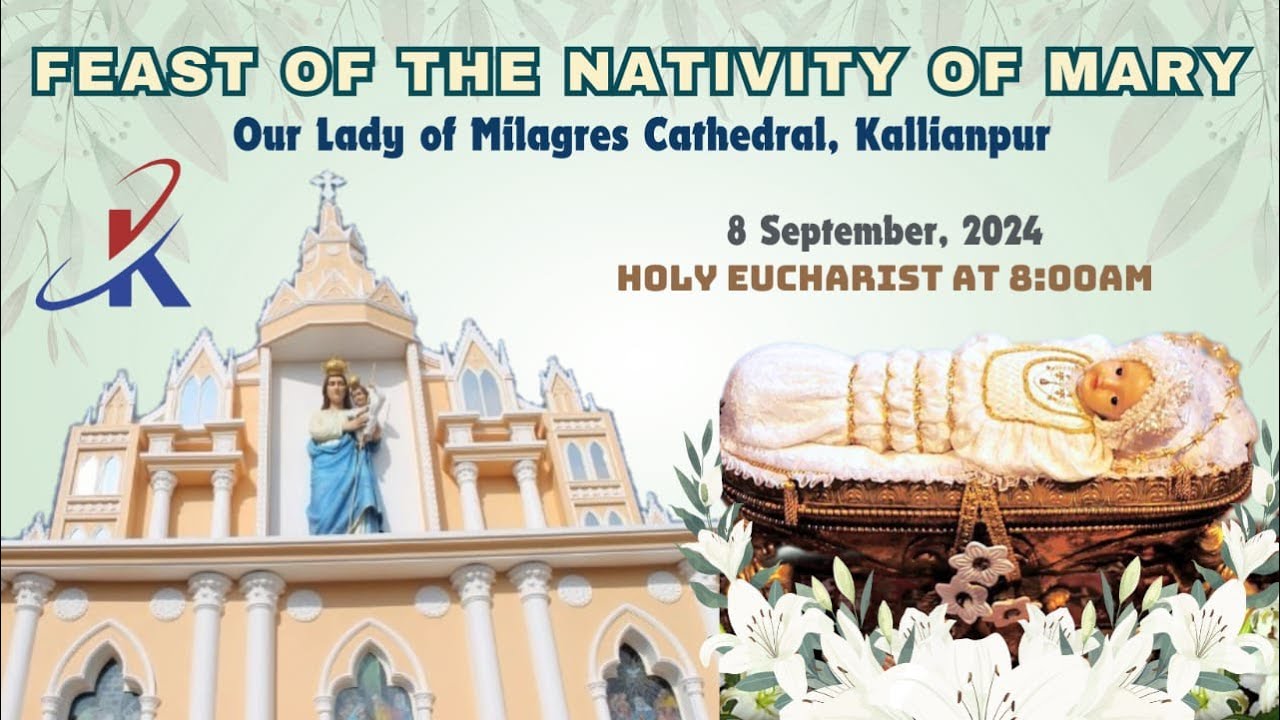 Feast of Nativity Of Mary | Monthi Feast | 08.09.2024 | Our Lady of Milagres Cathedral, Kallianpur