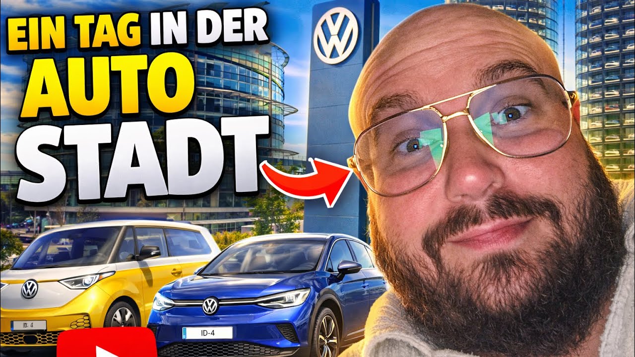 Mit Langlebepapa in der VW Autostadt in Wolfsburg