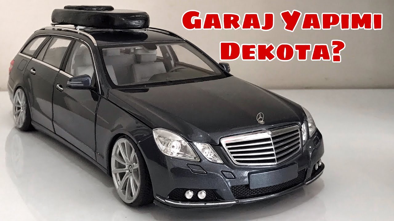 Mercedes-Benz W212 E Klasse Stance Project | Port Bagaj Yapımı | 1:18 Diecast Model