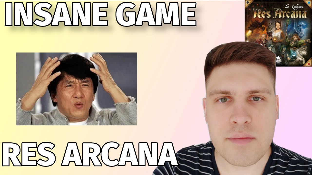 Res Arcana - The most insane game I've ever played - Big gold strategy