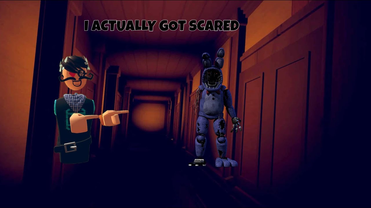 I PLAYED FNAF IN VR kind of #freddy #freddyfazbear #horror #scary 
