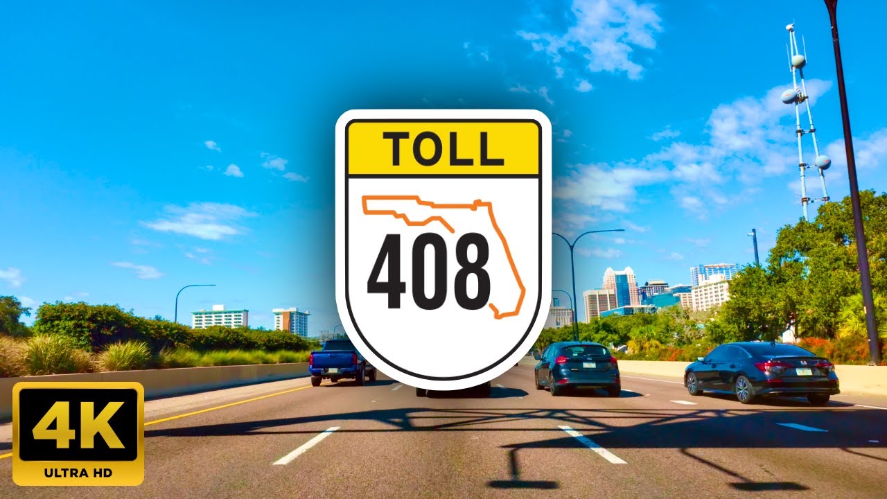 🚘 Driving Westbound on State Road 408 | Orlando, Florida [4K/60 HDR]