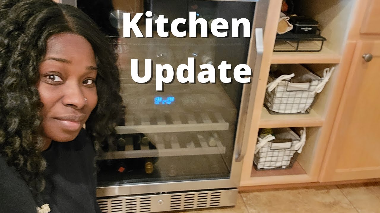 CABINET RESTRUCTURING & NEWAIR MINI FRIDGE!!