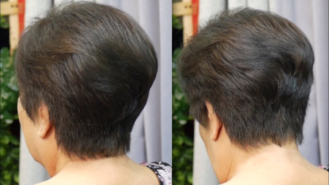 short haircut ตัดผมสั้น ซอยผมสั้น สั้นทุย คนผมหนาผมเส้นใหญ่