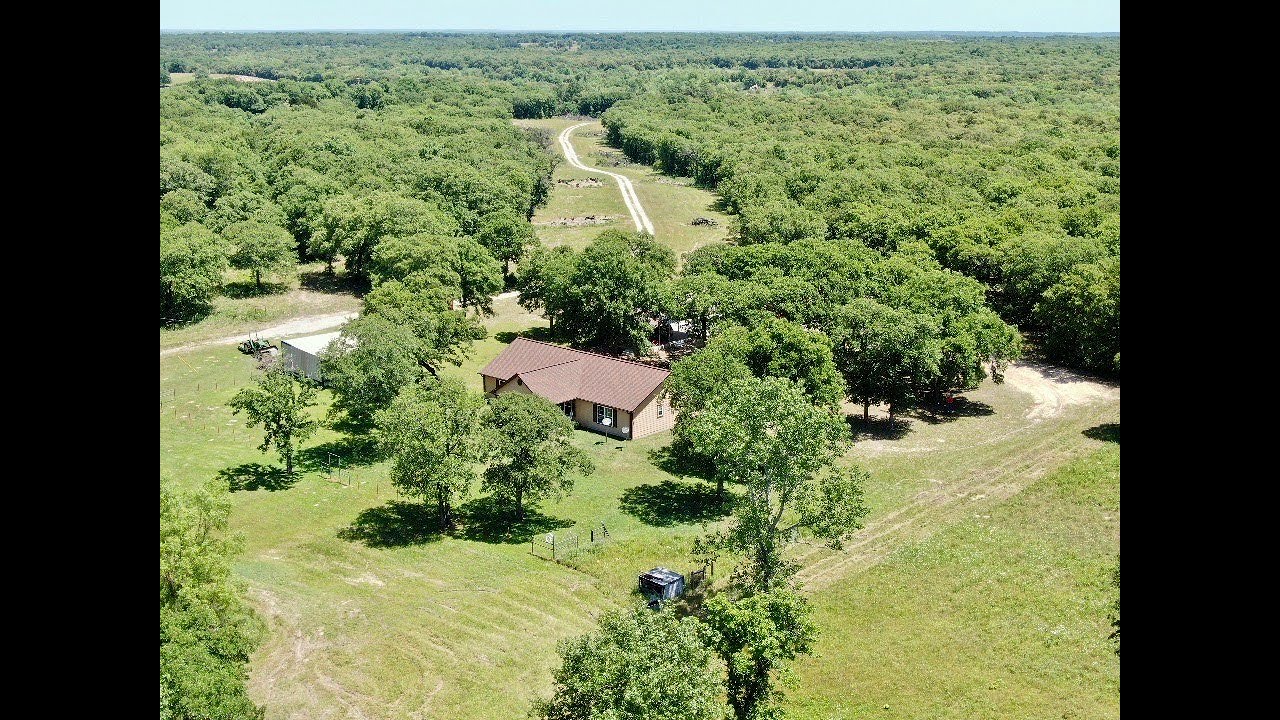 Southern Oklahoma Country Home on Wooded Acreage for Hunting
