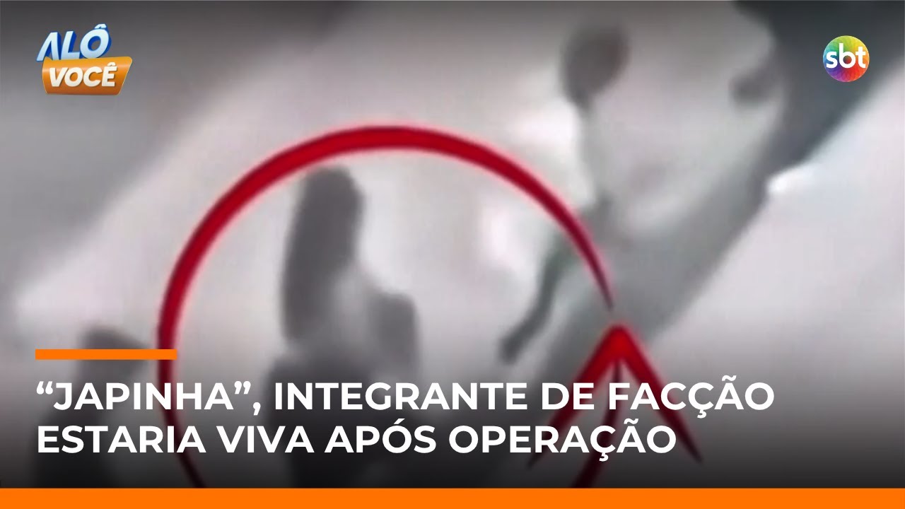 Drone registra possível aparição de “Japinha” após megaoperação no Rio | 