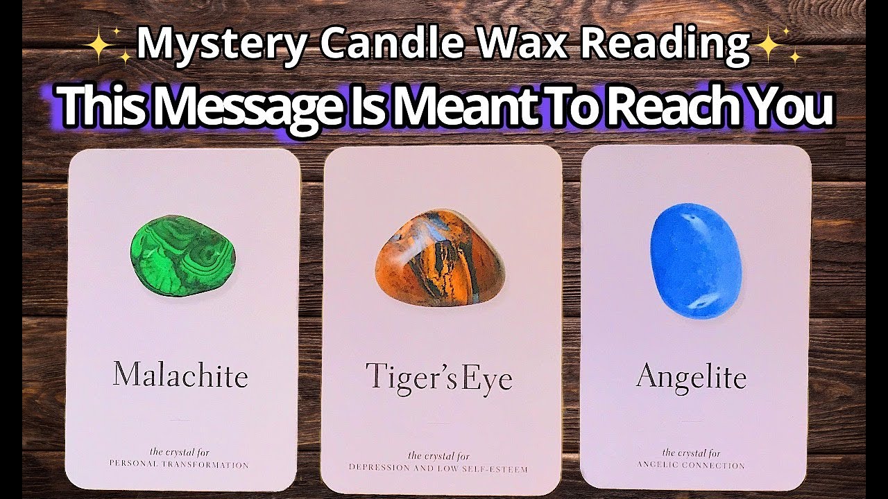 MYSTERY CANDLE WAX READING🕯💖THIS MESSAGE IS MEANT TO REACH YOU RIGHT NOW✨📩#pickacard Tarot Reading