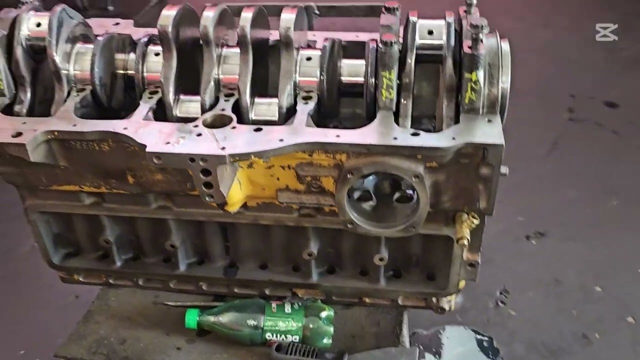 Montagem motor 352 a