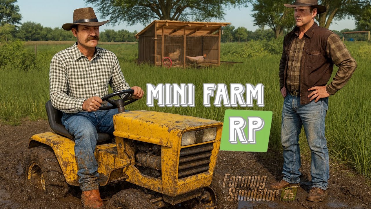 WE STARTED A MINI FARM W -$10000? (FS25)