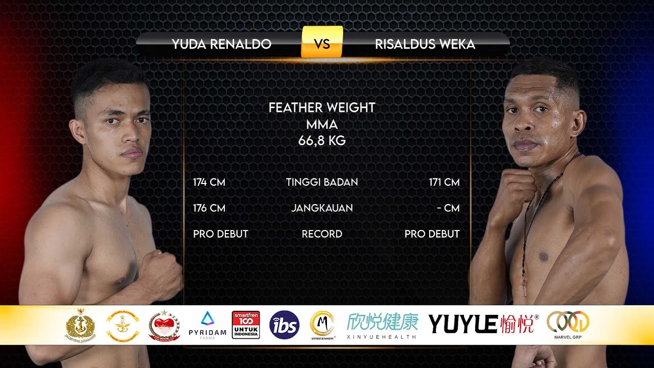 Penyerahan Rekor MURI | Yuda Renaldo VS Risaldus Weka MMA 65,8 Kg ABS Fight AKADEMI BELADIRI SEJATI