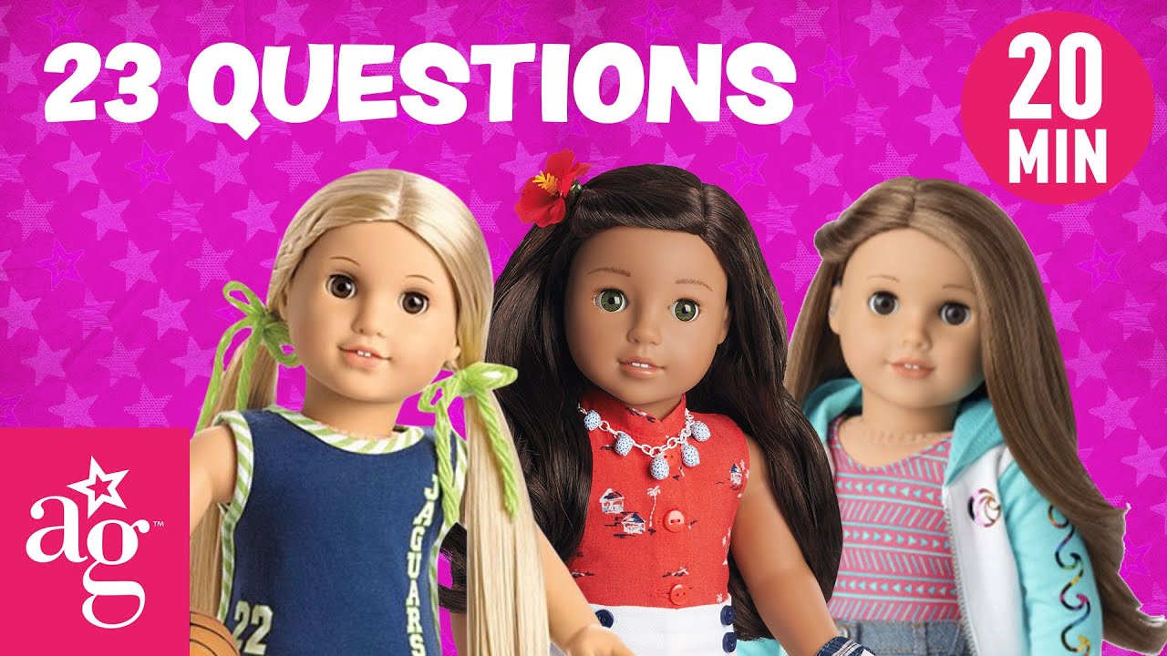 23 Questions With American Girl Compilation | @AmericanGirl