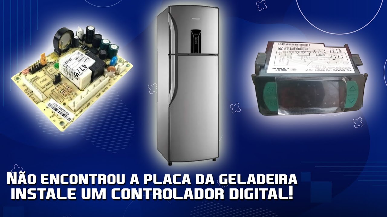 APRENDA A INSTALAR CONTROLADOR DIGITAL EM GELADEIRA FROST FREE