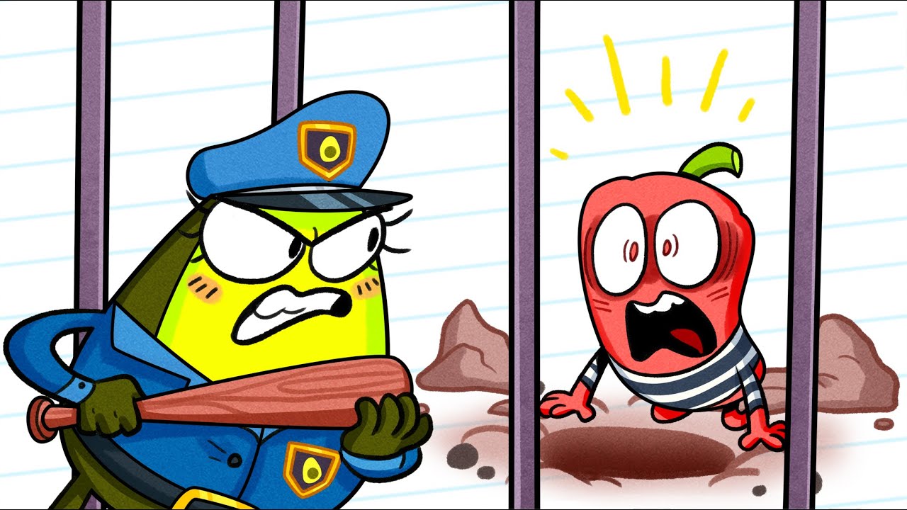 Crazy Jailbreak! Vegetables Try to Escape Prison