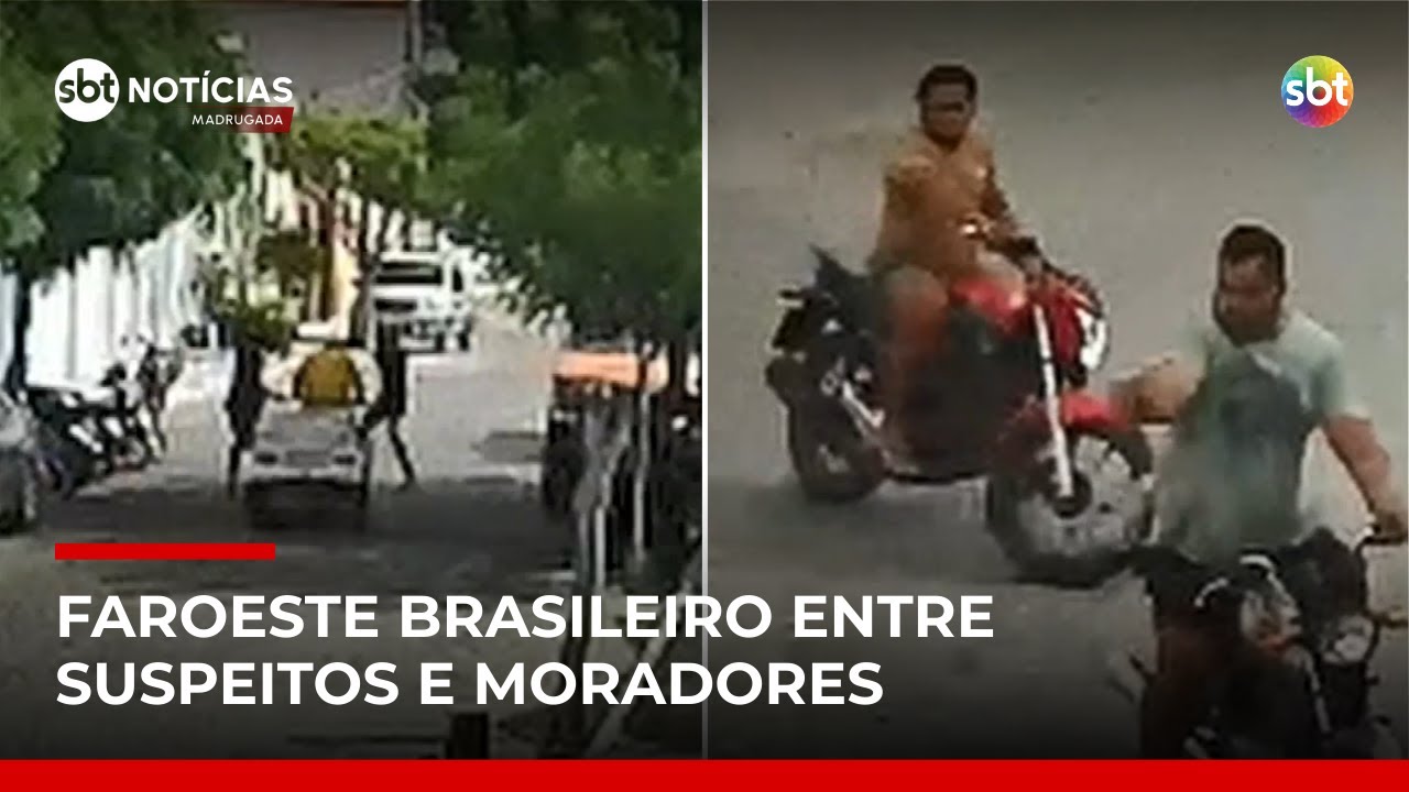 Assalto com troca de tiros aterroriza cidade no interior do Rio Grande do Norte | #SBTNot&iacute;cias