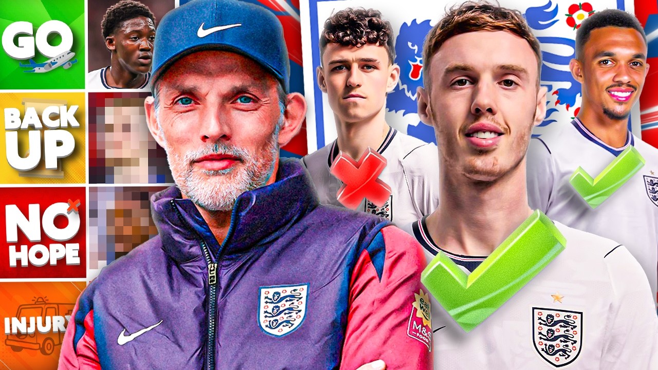 Picking The PERFECT England World Cup Squad!