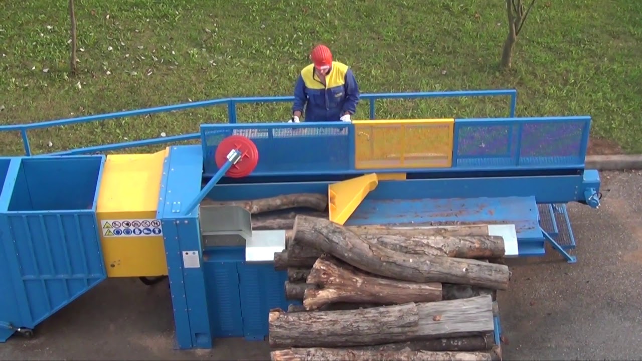 Procesadora de leña mixta - Mixed wood processor EPCL 400 Pinosa (www.transgruas.com)