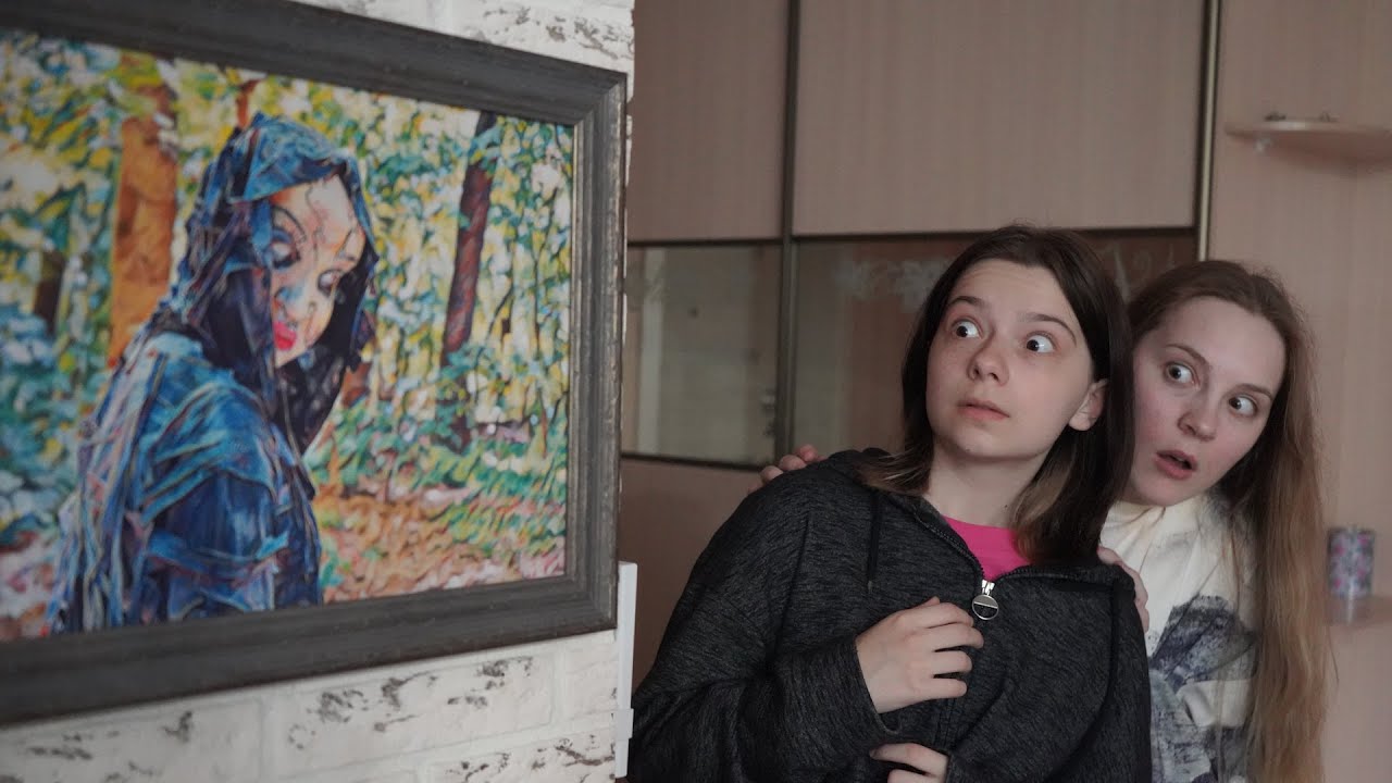 Проклятая картина в реальности! Эксперимент вышел из под контроля! Непета Страшилки Granny Yaga 6