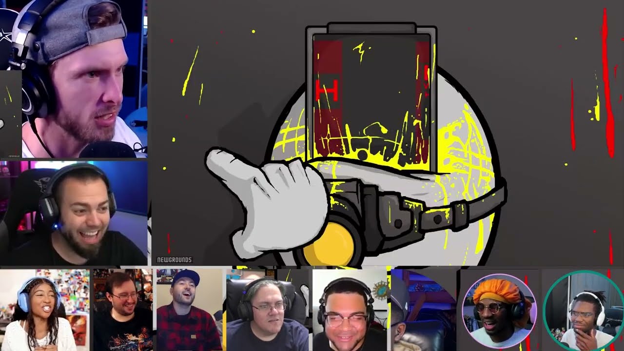 Madness Combat 9.5 pt2 [REACTION MASH-UP]#2220