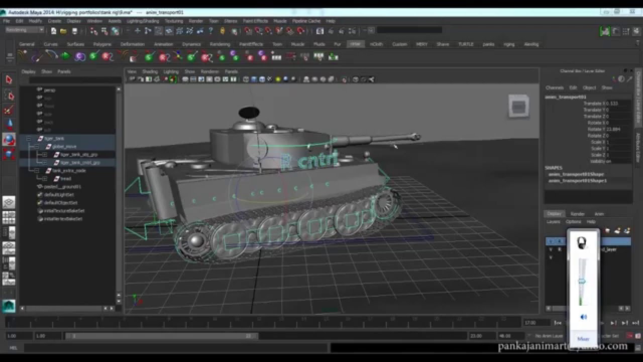 tank rigging by pankaj_art