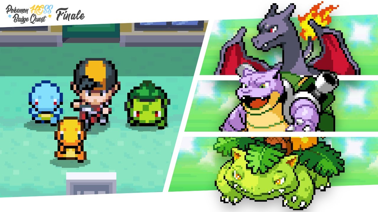 Live Shiny Kanto Starter Trio After 49,920 SRs - Pokémon HGSS Badge Quest Finale - Pokémon HGSS