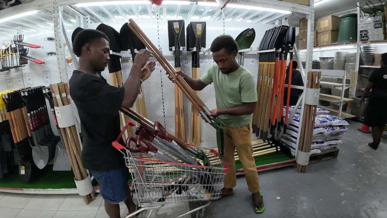 Shopping For The Village Seawall Project With The Village Boys🇫🇯