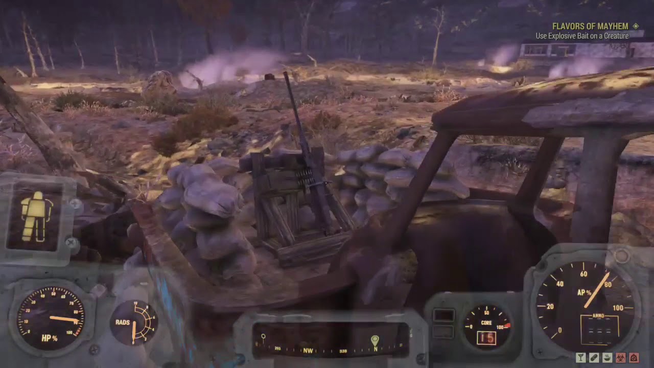 Fallout 76 - How To Get The 50 Cal Machine Gun