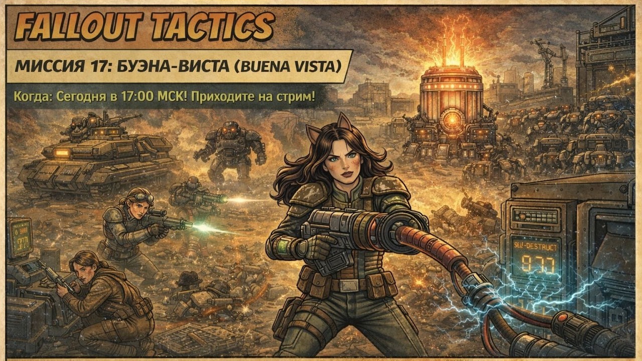 Fallout Tactics | Миссия 17: Буэна-Виста