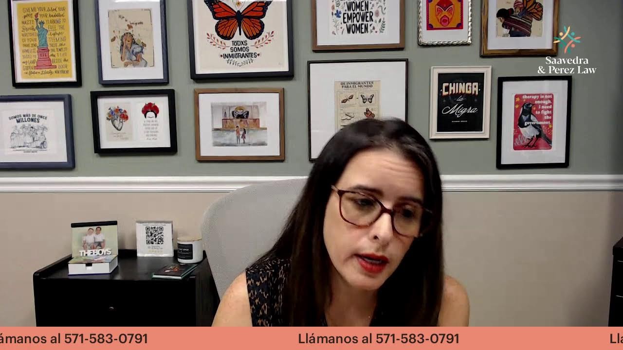 En Vivo: Resuelve Tus Dudas de Inmigración con Saavedra & Perez Law – Preguntas y Respuestas