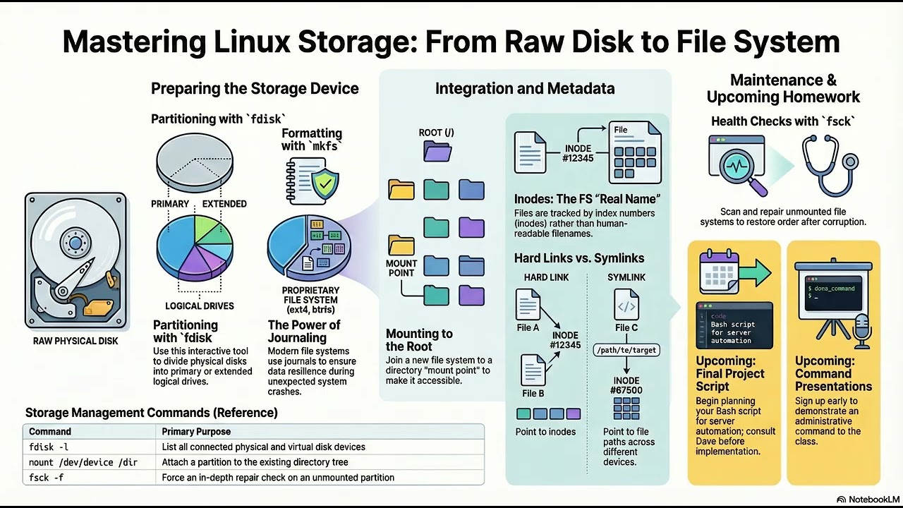 CS123 Class 6 Podcast: Spinning Platters and the Inode Illusion