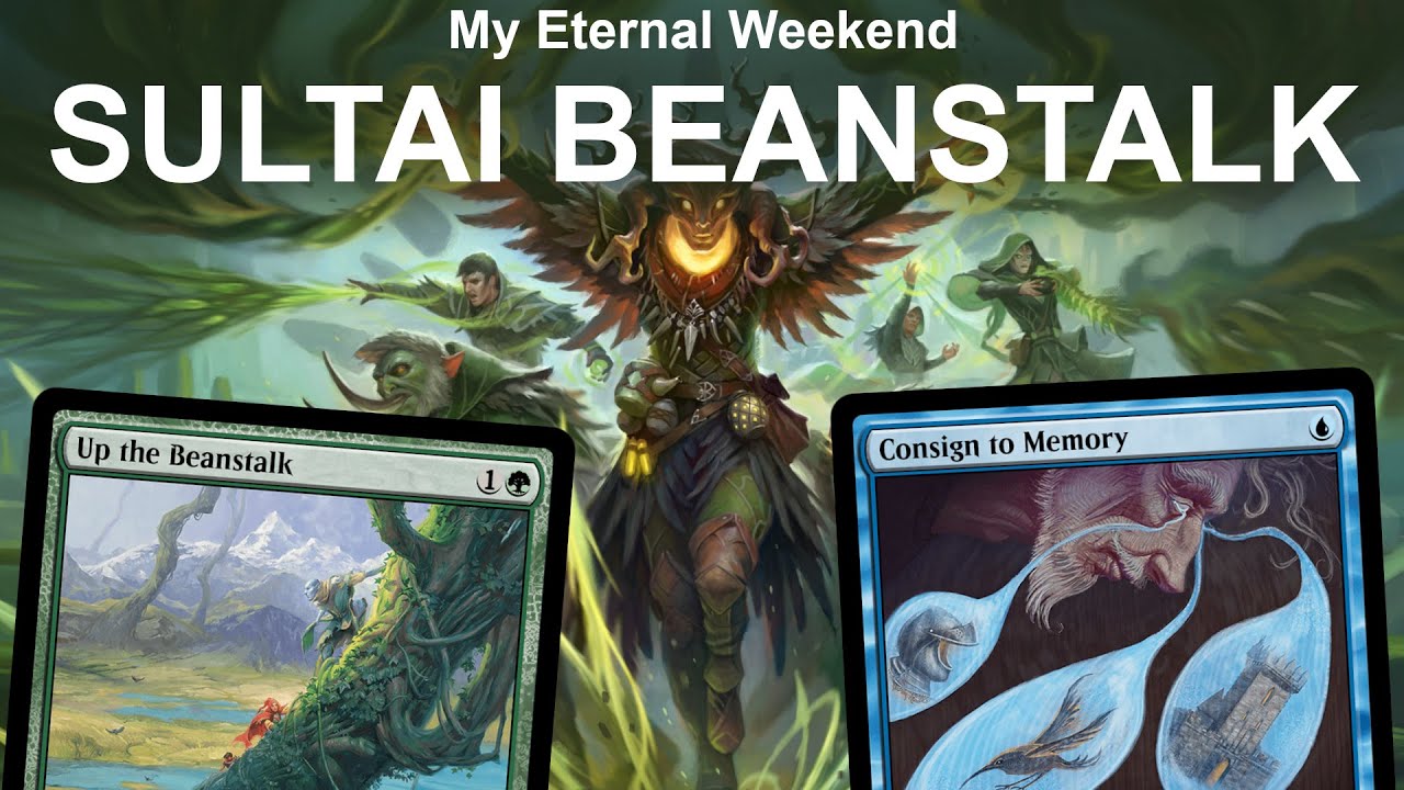 ETERNAL WEEKEND BEANS! Legacy Sultai Beanstalk Control. My Eternal Weekend 2024 list! MTG