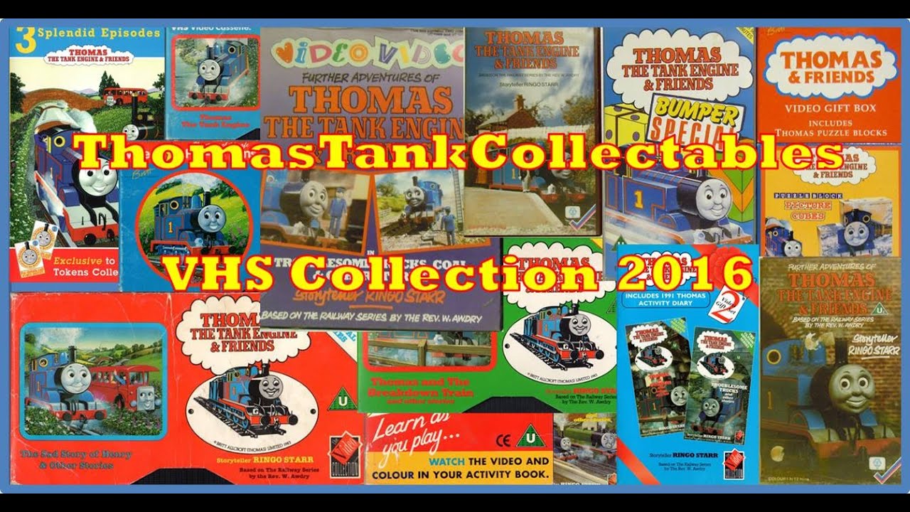 Thomas the Tank Engine VHS Collection 2016