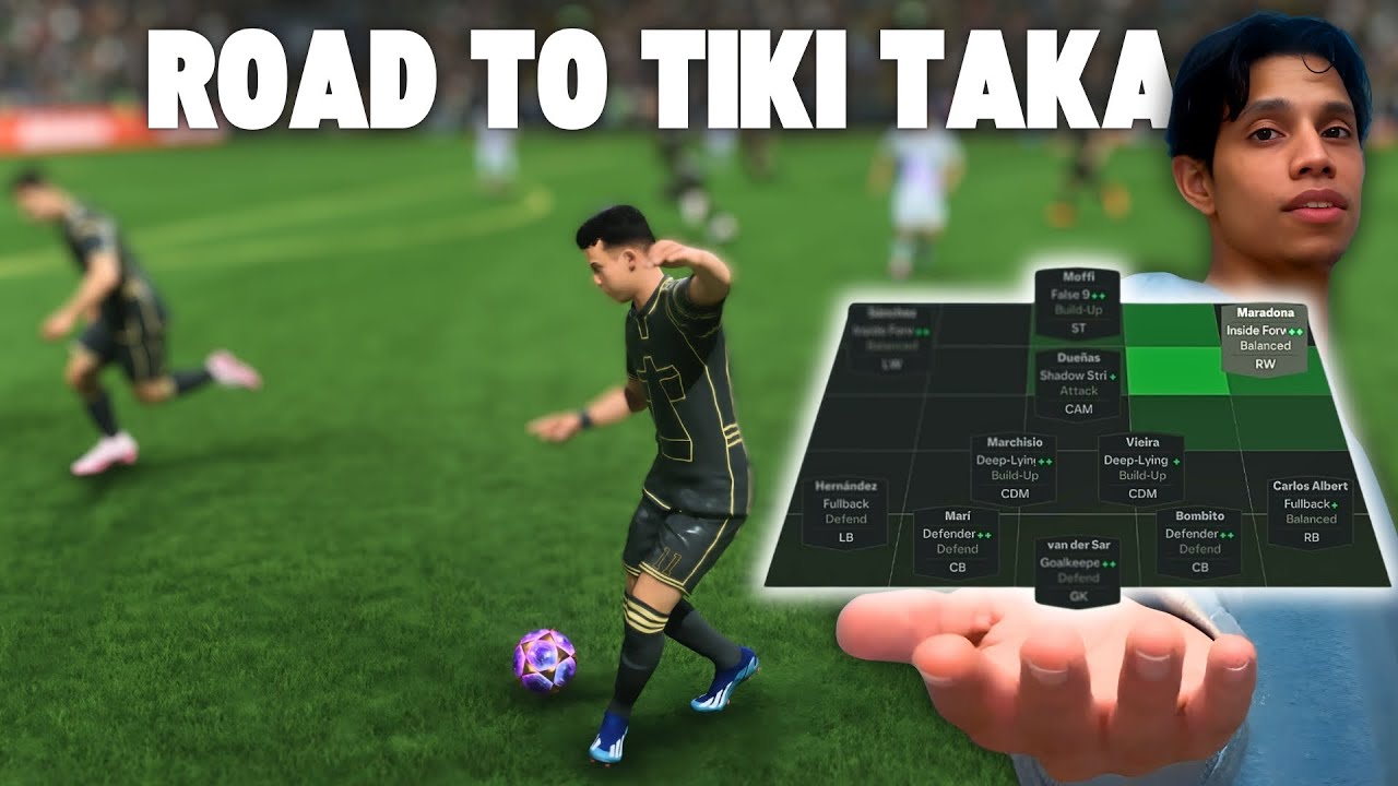 Road to Tiki-Taka Glory! 🏆 | EAFC 25 Journey Begins!