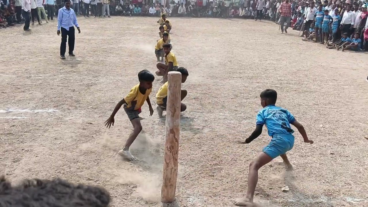 कें.स्त.शा क्रीडा व सां महोत्सव कमकासुर माध्य खो-खो फायनल सामना रोंघा Vs पिटेसूर Win रोंघा 2025