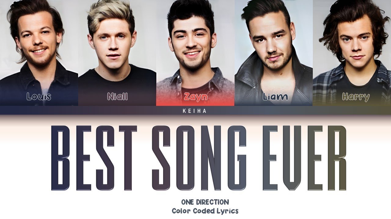 One Direction - 'Best Song Ever' [Color Coded Lyrics] by Keiha