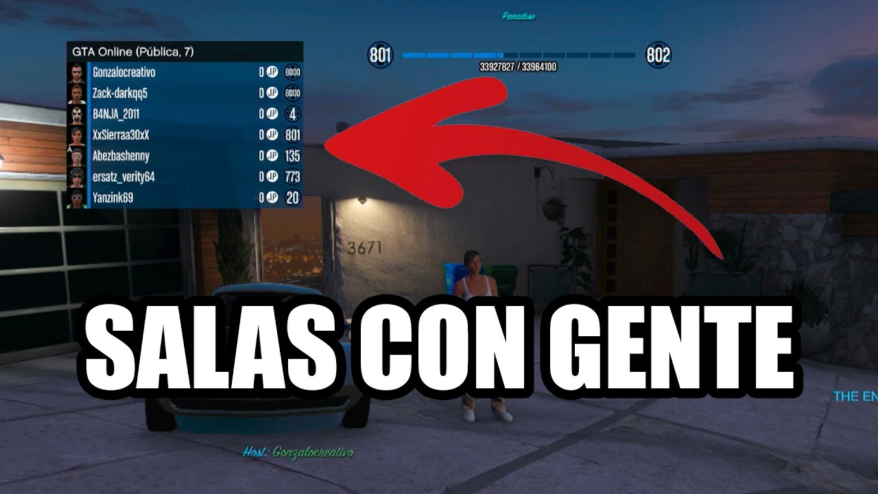 MIRA ESTO SI TIENES PROBLEMAS CON GTA RE:V en PS3 | Soluciones salas vacías | Sierr4