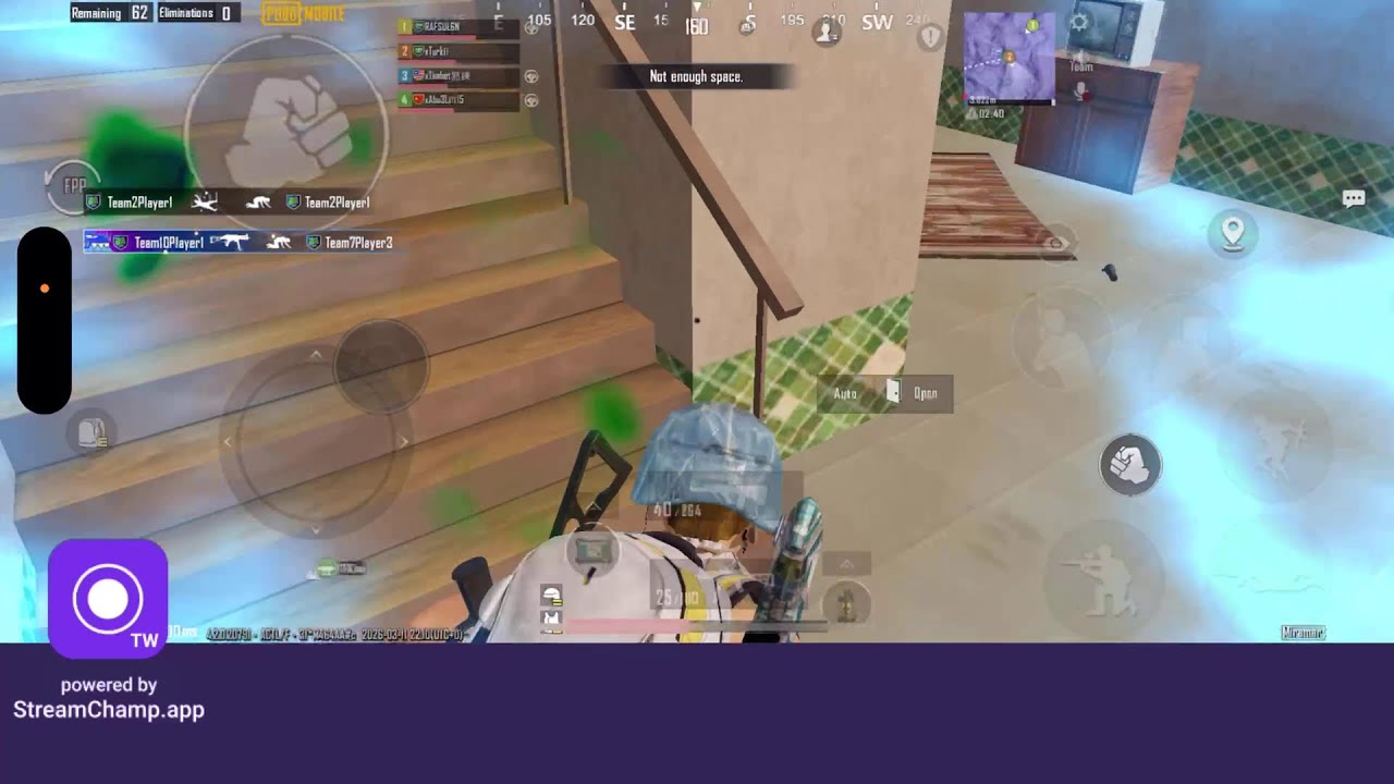 Broadcast powered by StreamChamp