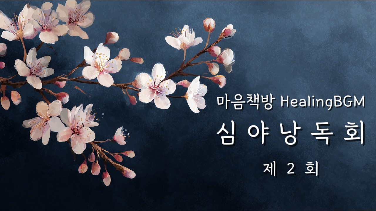 [👑마음책방] 📖 심야 낭독회 Vol.2 : 당신의 밤을 안아줄 포근한 글귀 🌙 | Midnight Reading