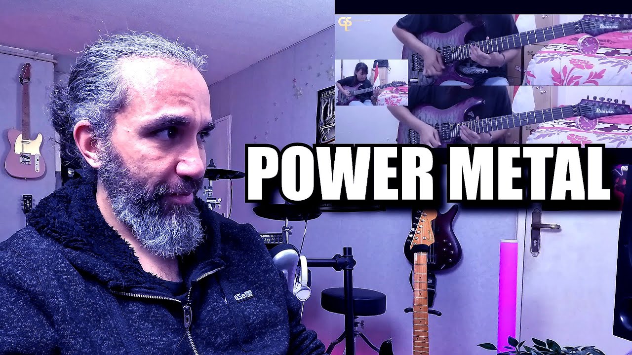 AYU GUSFANZ REACTION! Power Metal Angkara Guitar Cover.