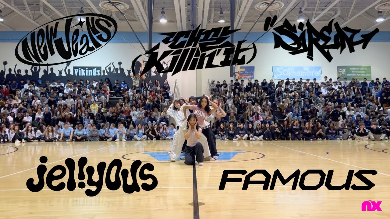 [K-POP IN SCHOOL] Jellyous + New Jeans + Siren + Killin’ It + FAMOUS | Winter Pep Rally