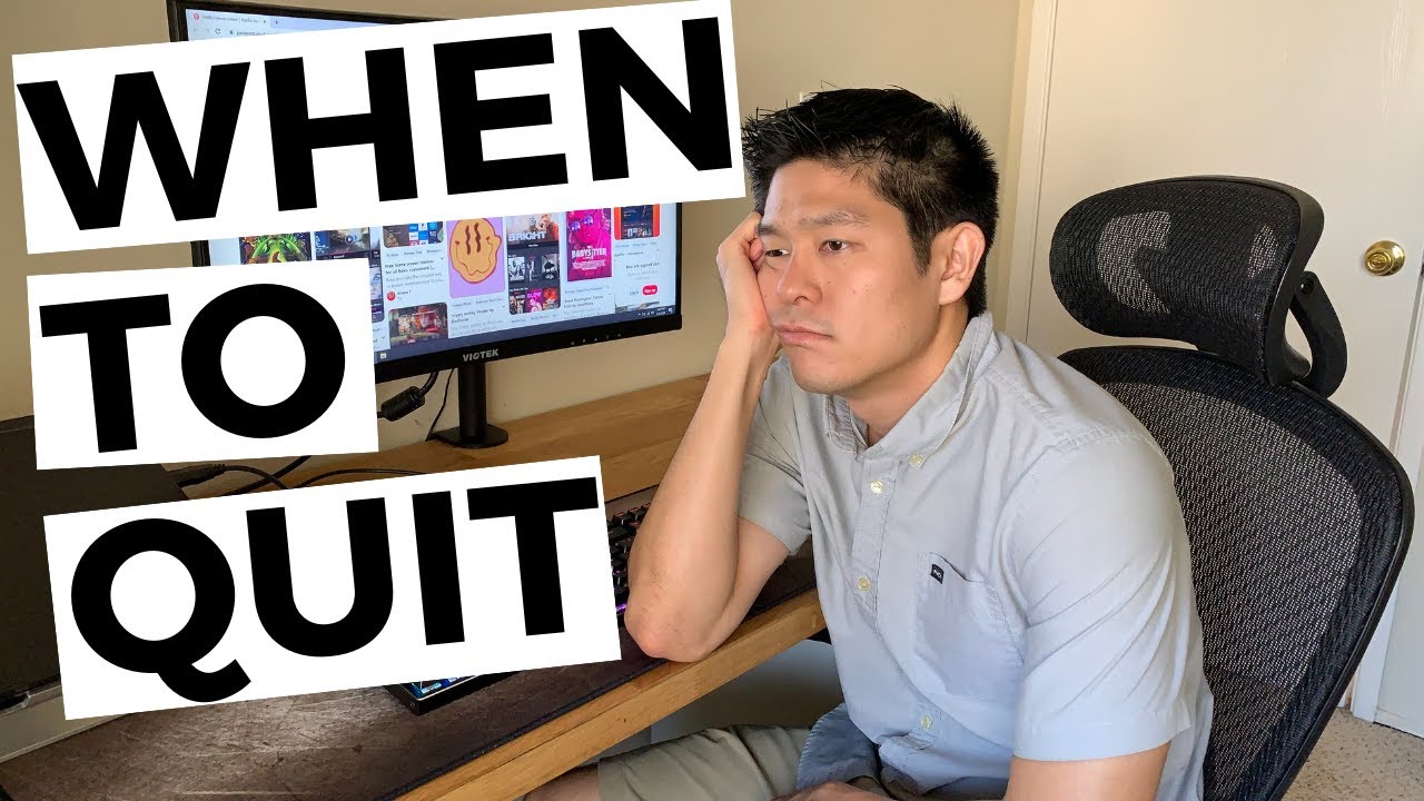 5 signs you should quit your corporate job (when to leave a job you hate)