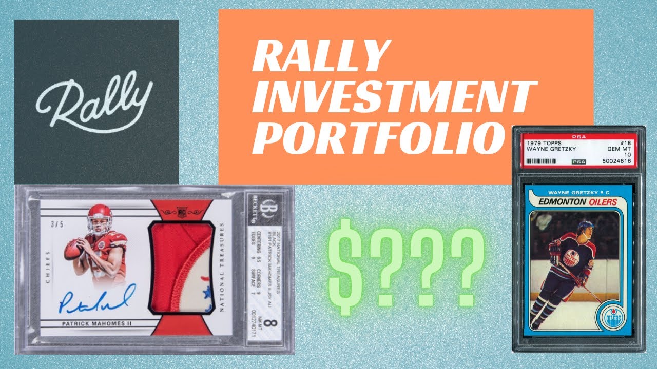 *MY RALLY INVESTING PORTFOLIO* LEBRON JAMES AND KOBE BRYANT SPORTS CARD SHARES!