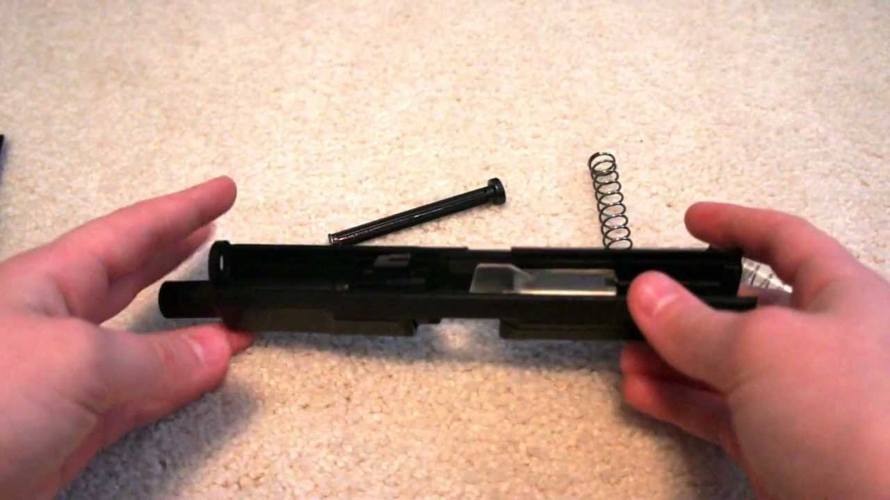 How To Disassemble and Assemble The Walther P99 Airsoft Spring Pistol.