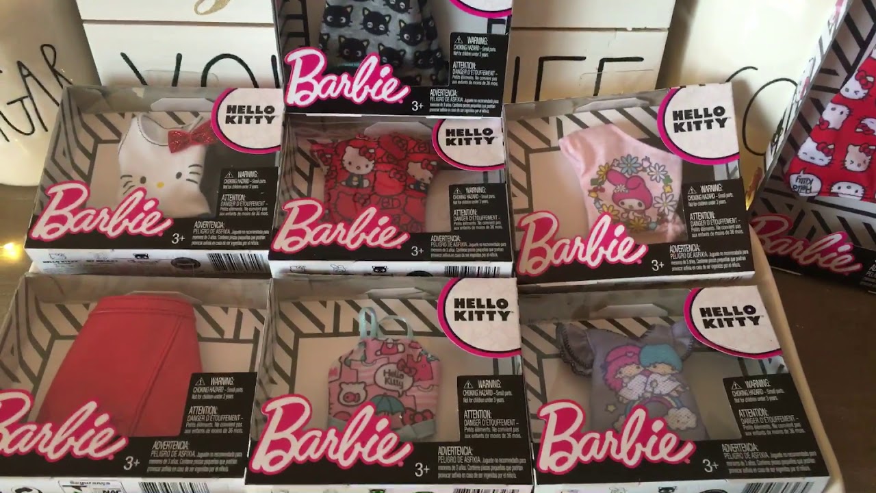 Barbie Hello Kitty Fashions NEW!!