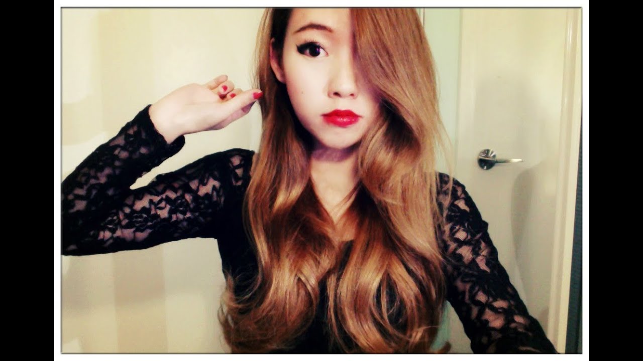 ♡約會復古浪漫捲髮教學♡ romantic soft curls tutorial