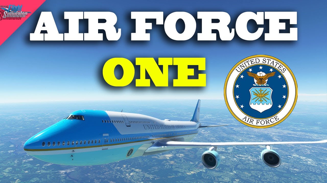 Vol à bord de Air Force one | Flight Simulator 2020