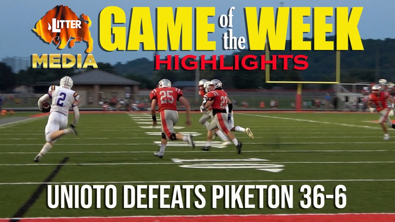 Litter Media Game of the Week: Unioto 36, Piketon 6