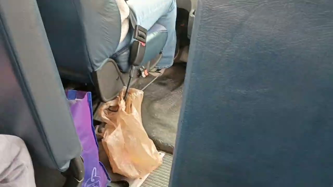 Front seat ride in A 2014 Thomas C2 (bus 1404)