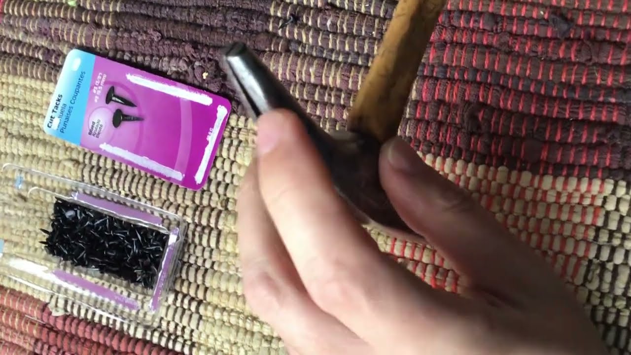 Upholstery tack hammer restore the magnetic fields and how to use them