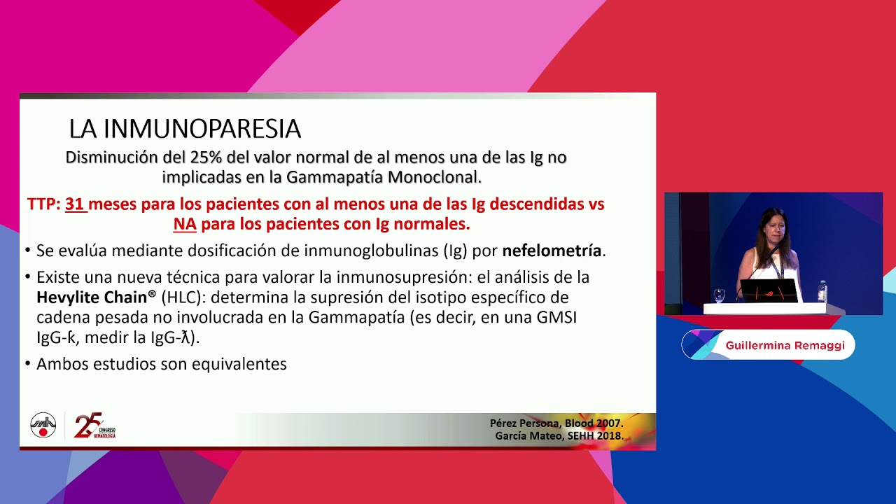 Valoración y pronóstico en las diferentes etapas del Mieloma Múltiple