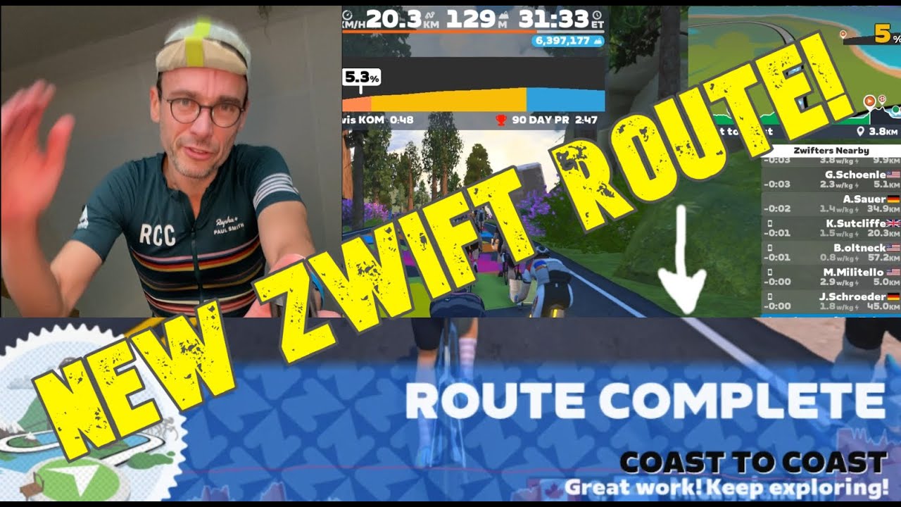 New ZWIFT route! - Coast to Coast with Jarvis Island